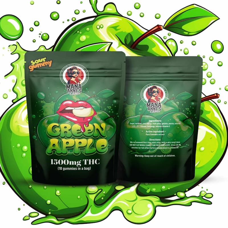 Mama Anne Edibles 1500mg strain