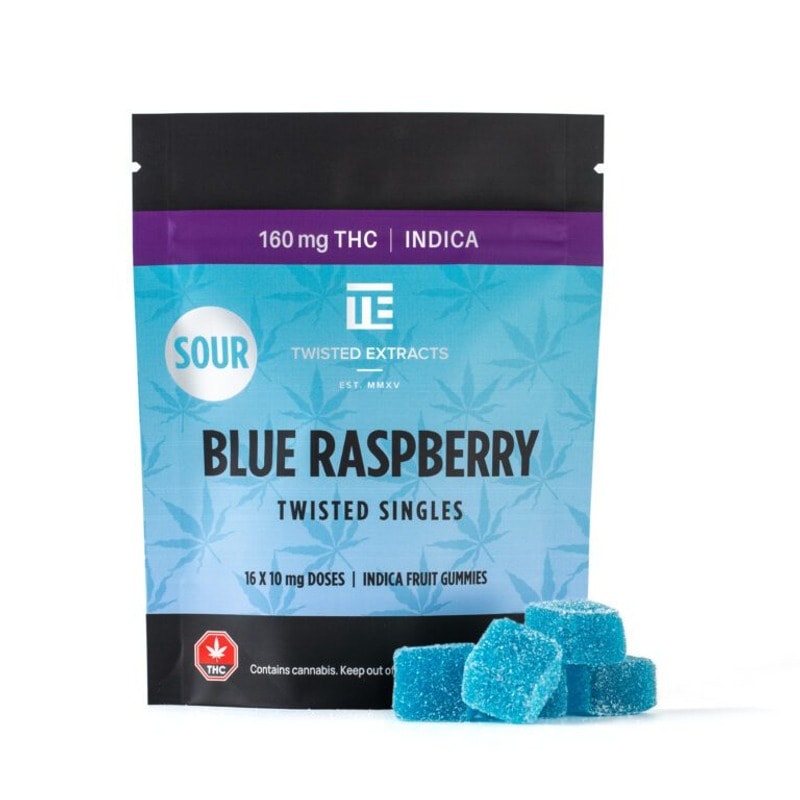 Sour Twisted Singles 160mg strain