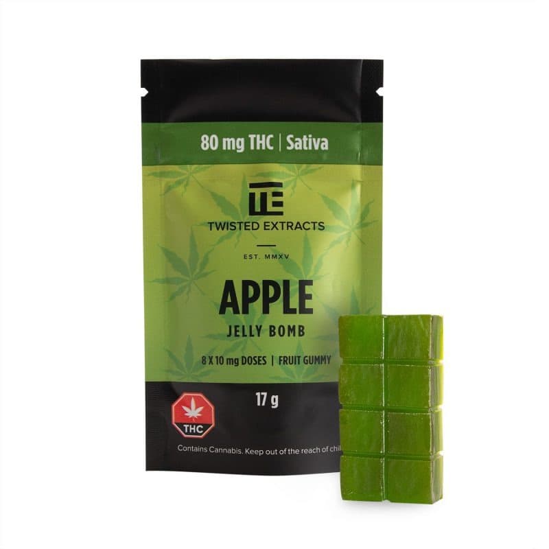 Twisted Jelly Bombs 80mg strain
