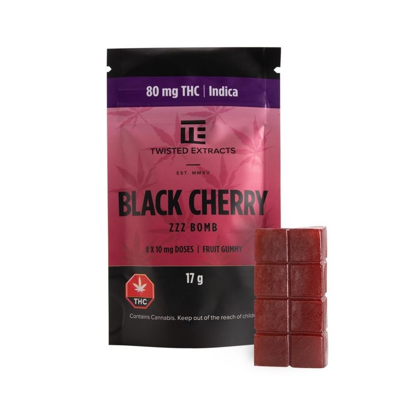 Twisted ZZZ Bombs 80mg strain